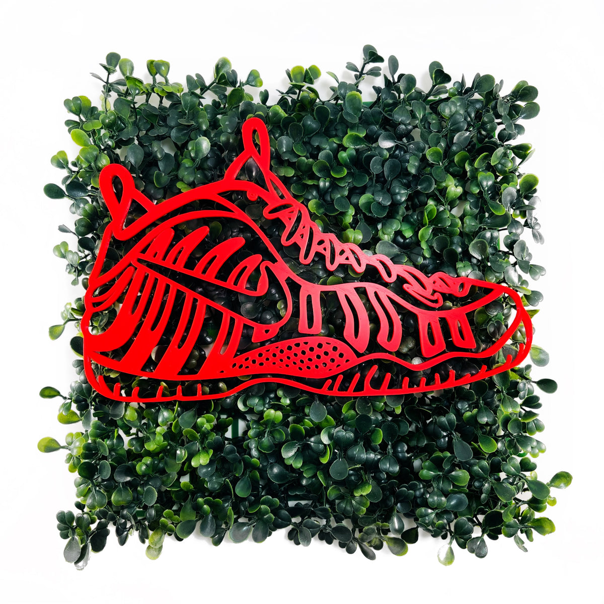 Original Molded Shell Runner Relief - layered 3D-printed wall art piece, hand-finished by Soul Kid Dsgn, view 2