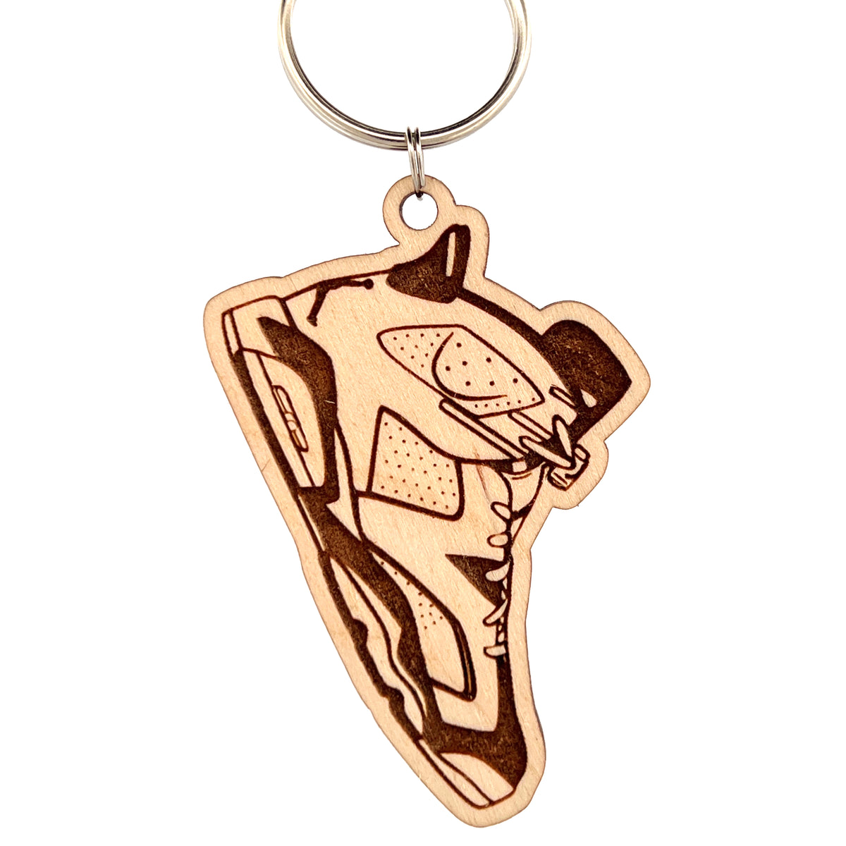 Original Playoff Profile Keychain - laser-cut acrylic keychain, hand-finished by Soul Kid Dsgn