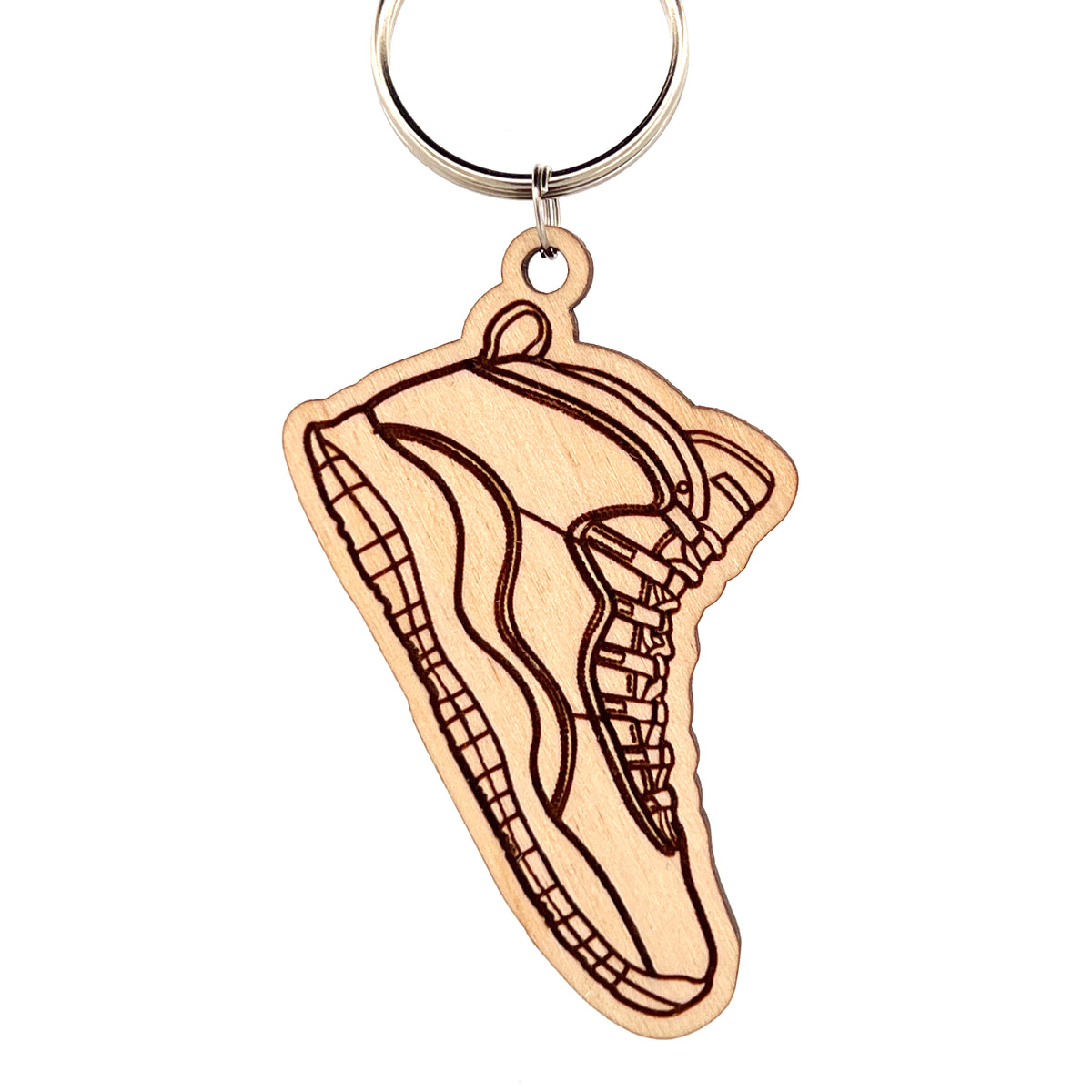 Original Flight Profile Keychain - laser-cut acrylic keychain, hand-finished by Soul Kid Dsgn