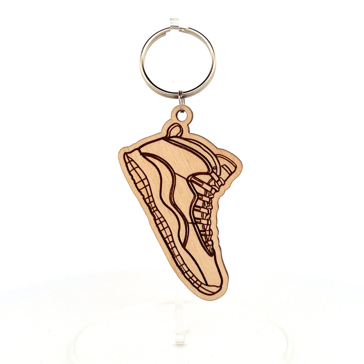 Original Flight Profile Keychain - laser-cut acrylic keychain, hand-finished by Soul Kid Dsgn, view 3