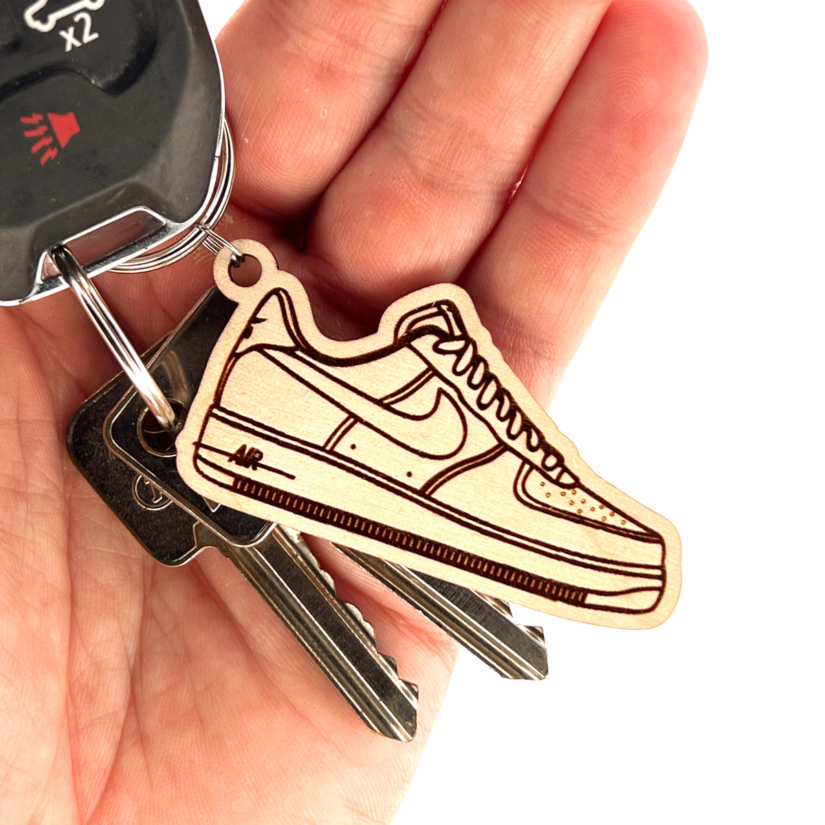 Original Court Classic Keychain - laser-cut acrylic keychain, hand-finished by Soul Kid Dsgn