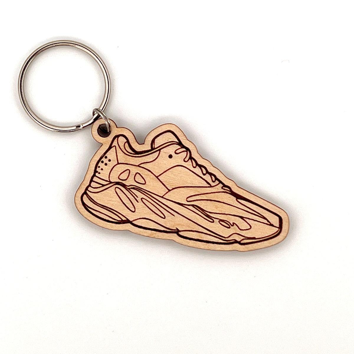 Original Chunky Dad Keychain - laser-cut acrylic keychain, hand-finished by Soul Kid Dsgn, view 3